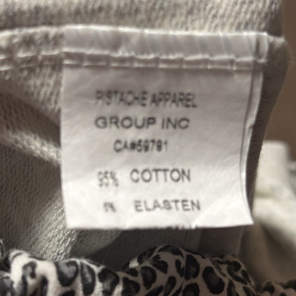 Pistache Leopard Print pants NWT - Picture 7 of 7